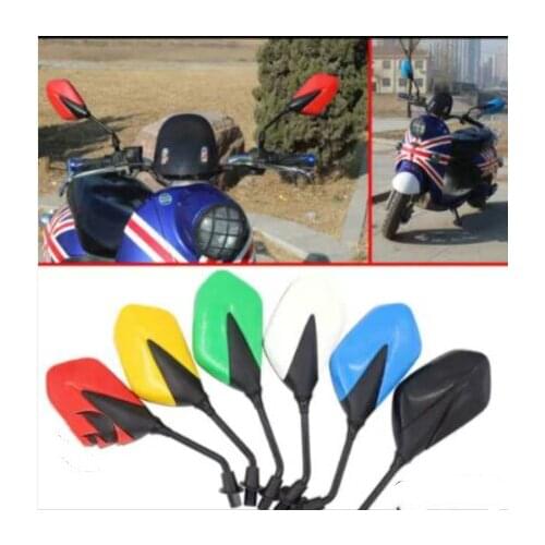 General purpose rear view mirrors for motorcycles, black side mirrors for HONDA CBR250R VFR 1200 F ST 1300 Black SpiRit NC750