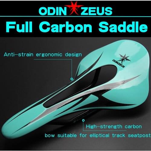 TOP Brand OdinZeus New Style Comfortable Full Carbon Fiber Saddle /Road /MTB Carbon Bicycle Saddle
