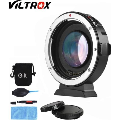 Viltrox EF-M2II speed Booster Adapter Focal Reducer Auto-focus 0.71x for Canon EF mount lens to Panasonic Olympus M43 camera