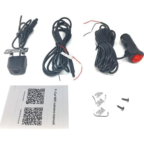 WIFI Car Rear View Camera Car Rearview Camera Car Park Monitor Mini Car Parking Reverse Backup Camera Linkable Cigarette Lighter
