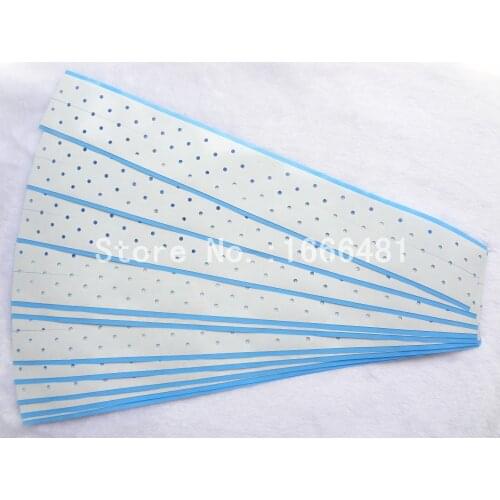 10 Strips USA Walker Air Flex Blue Tapes Large Hole for Lace Wigs Closure Toupee