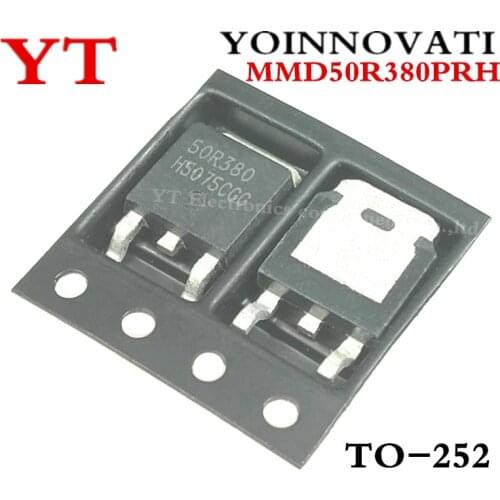 10pcs/lot MMD50R380PRH MMD50R380P 50R380P 50R380 TO-252 IC Best quality
