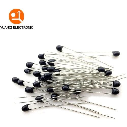 100pcs NTC-MF52AT MF52AT MF52 3950 1% 10K ohm NTC Thermistor Temperature Sensor Thermal Resistor