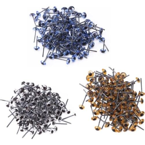 150Pair 2/3/4/5mm Plastic Safty Eyes For Needle Felting Bear Doll Puppet Crafts W210