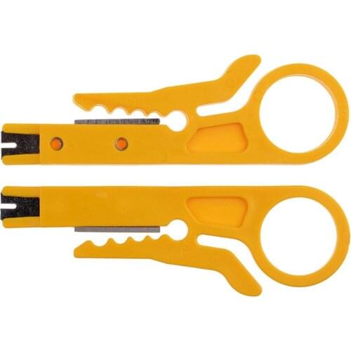2018 New type Mini wire stripping stripper multi-function Networking tool knife upgrated integrated blade