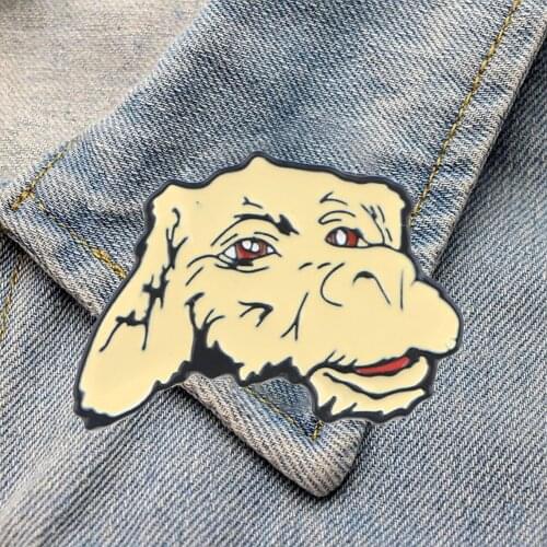 DZ475 The Neverending Story Falcor the Luck Dragon Movie Enamel Pin Brooches Badge Bag Clothes Lapel Jewelry Gift