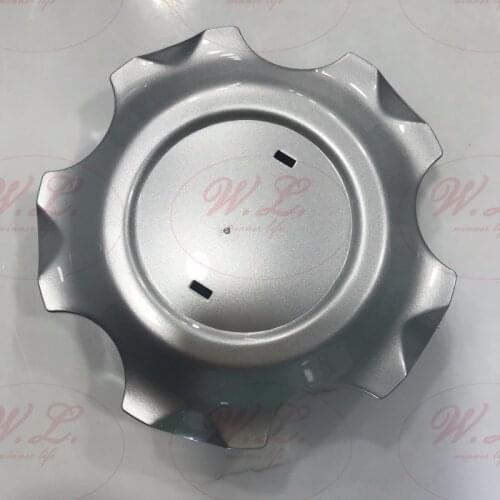 New 4pcs Car Auto Parts Silver Full Chrome Wheel Centre Hub Caps Cover Fit For 2012-2015 Toyota Land Cruiser 17inch Tire LC200