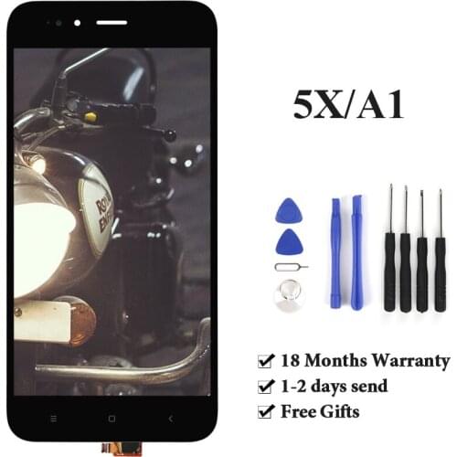All tested Good quality for Mi 5X lcd display 5.5 inch assembly replacement for A1 lcd screen mobile phone lcd