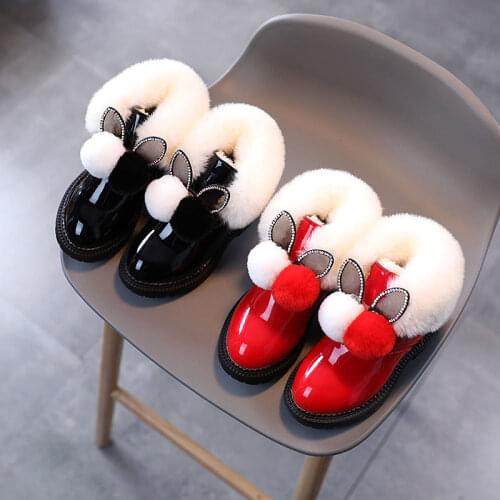 JONEY GREEN Leather Boots For Girls