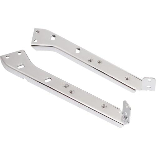 Motorcycle Chrome Drag Heavy Duty Saddlebag Support Brackets For Harley Touring Electra Glide Ultra Classic FLHTCU EFI 1985-2008