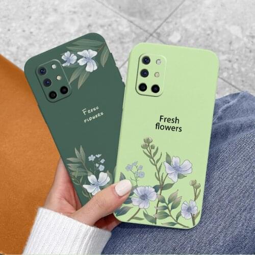 Camera Protection Lily Case For Oneplus 8t Soft Shockproof Phone Cover Case For oneplus 9 9pro 9r pro shell