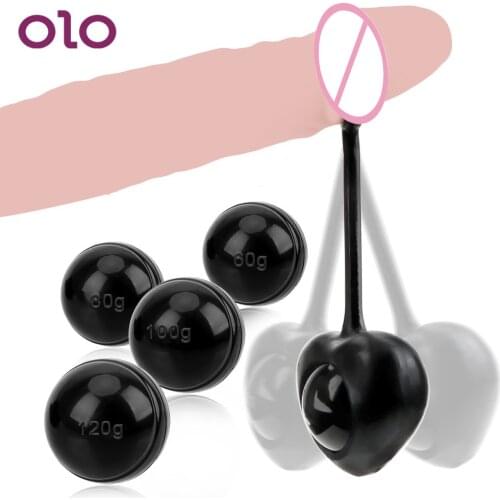 OLO Penis Dumbbell Lasting Enhance Male Glans Penis Exercise Penis Weight Strength Training Balls Cock Ring Sex Toy for Men