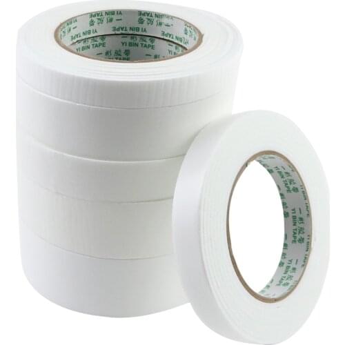 3m Long Foam Strong sponge Adhesive Double Sided Foam White Tape For Car Trim Home Supplies