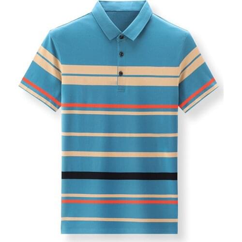 TACE&SHARK Short Sleeve Polos For Men