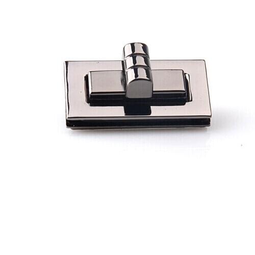 40 x 20 mm Gunmetal twist locks Purse Flip Locks puse locks Metal Lock 20sets/lot