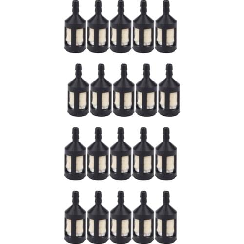 20pcs Fuel Filter For ZAMA ZF-1 ZF1 Tecumseh 410263 420145 Homelite 49422 00759003 PS00380 96639