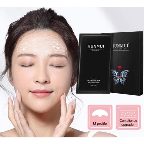 5pcs Forehead Wrinkle Patch Anti Wrinkle Eye Neck Wrinkle Mask Cream Neck Lift Firming Moisturizing Mask Skin Care
