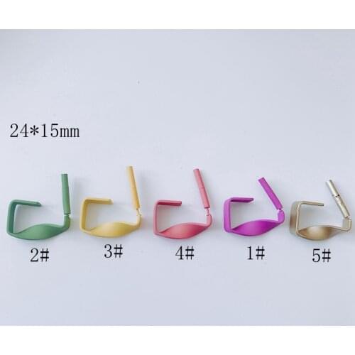 DIY jewelry accessories new Korean net red cold wind spray paint earrings earrings material