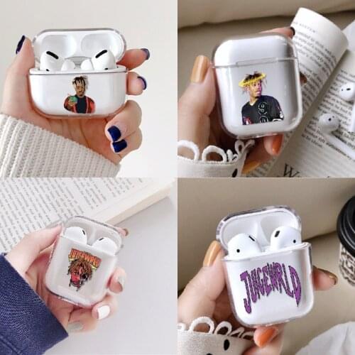 Juice WRLD 999 Earphone Case For Apple iPhone Charging Box For AirPods Pro Hard Clear Cover Protective Accessories