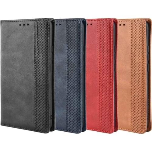 Leather phone case for Huawei Mate 20 HMA-AL00 / 20x EVR-AL00/ mate 20pro LYA-AL00 Cover Flip card wallet with stand Retro Coque