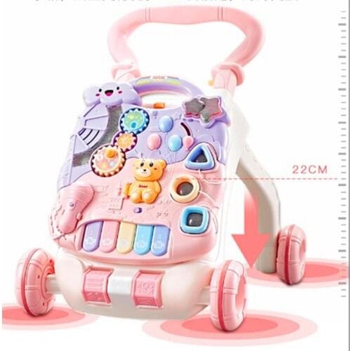 Baby Walker Trolley Anti-rollover Walk Walker Boy Girl Baby Toy 1 Years 6-18 Months 7