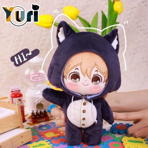 Genshin Impact Diluc Costume Doll Cat Pajamas Clothes Clothing For Star Idol 20cm Doll Costume Cosplay C OM