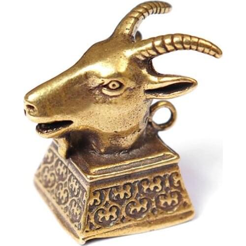 Casting Metal Animals Seal Retro Ornaments Gifts 3D Figurine Mini Fashion Collect Home Office Room Desktop Decoration Sculpture