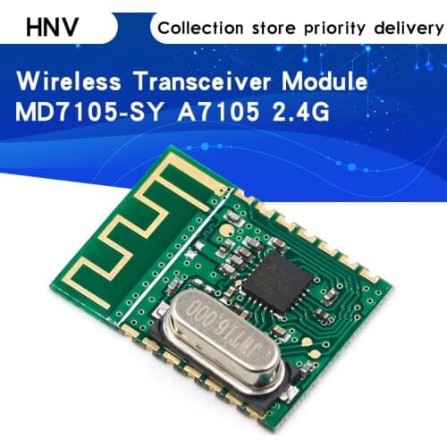 MD7105-SY A7105 2.4G Wireless Transceiver Module 3.3V Better Than CC2500 NRF24L01