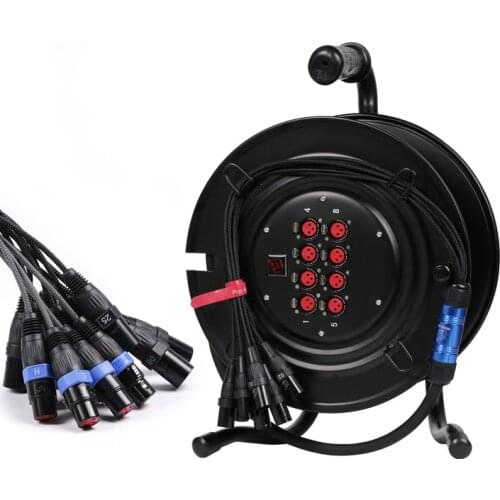 Bescoos Multi-Channel Audio Signal Cable 8 Channels Stage Cable