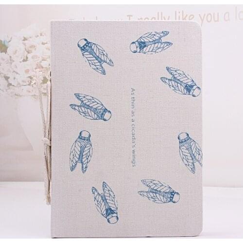 1PC 32k Novelty insect Notebooks 180 Pages Hard-cover Notebook Office Material School Craft Diary Zakka Supplies (ss-1744)