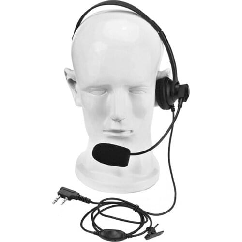 Walkie Talkie Light Weight Tactical Headband Overhead Headset for Kenwood HYT Puxing Wouxun Baofeng uv-5r bf888s tk3300 Radio