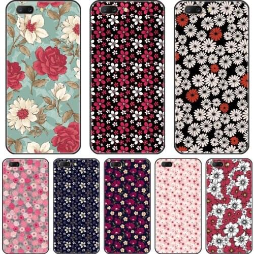 Silicone Phone Case For One Plus 3 3T 5 5T 6 6T 7 7 Pro Rose Flower Aesthetic Back Cover For OnePlus 3 3T 5 5T 6 6T 7 7 Pro