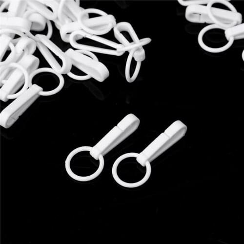 10pc Plastic Snap Hooks Keychain Small Keychains Bags Straps Fastener Pet Collar Decorative Buckles DIY Luggage Belts Connectors