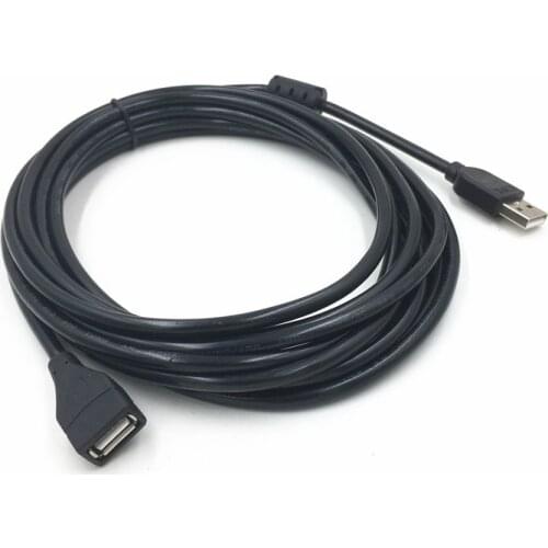 7M 8M 10M 12M USB 2.0 Male To Female Extension Cable Extend Cord High Speed USB 2.0 Extender White For PC Laptop
