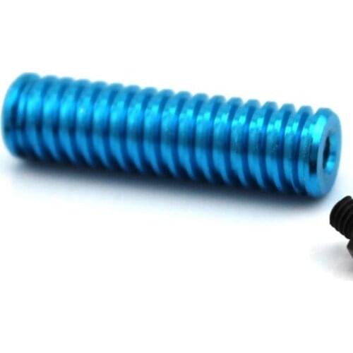 9.8*53mm Aluminium alloy cooler heatsink blue heat sink radiator Oil car cooling