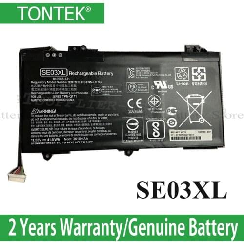 SE03XL Laptop battery For HP Pavilion TPN-Q171 HSTNN-LB7G 14-AL027TX 14-AL028TX 14-AL029TX 14-AL127TX 14-AL164TX