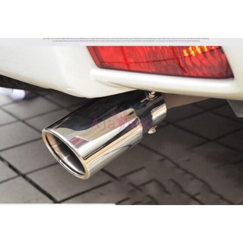 Car Styling #304 Stainless Steel Rear Tail Exhaust Muffler Tip Pipe End 2011-2016 For Jeep Grand Cherokee Accessories