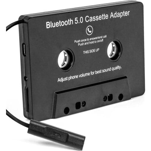 Bluetooth Cassette Adapter For Tape Player Wireless In Car Stereo Audio Converter Bluetooth Radio Cassettes Aux Adapt Hands Free