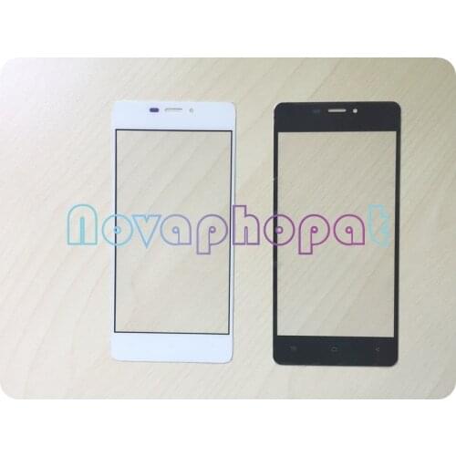 Novaphopat Black/White Glass Screen For Fly IQ4516 Glass Lens screen ( Not touch screen Digitizer Sensor) + Tracking