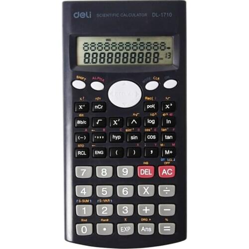 DL 1710A science function calculator student examination multifunction computer Teaching equipment for office supplies