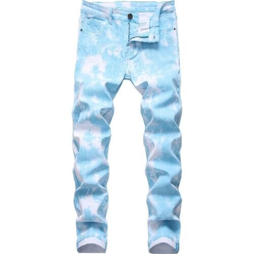 FANWEILIN Stretch Jeans For Men