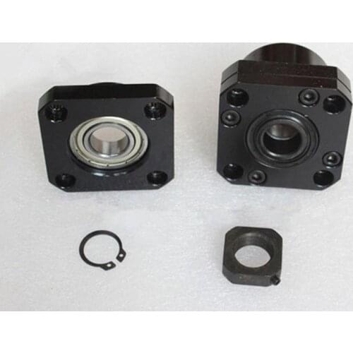 FK6 fixed end with FF6 end support for ballscrew support seat CNC XYZ FK6 FF6 1set