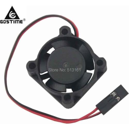 Gdstime DC 5V Dupont 2Pin 25mm 25x25x10MM Micro Brushless Cooling Fan Heatsink Cooler Radiator