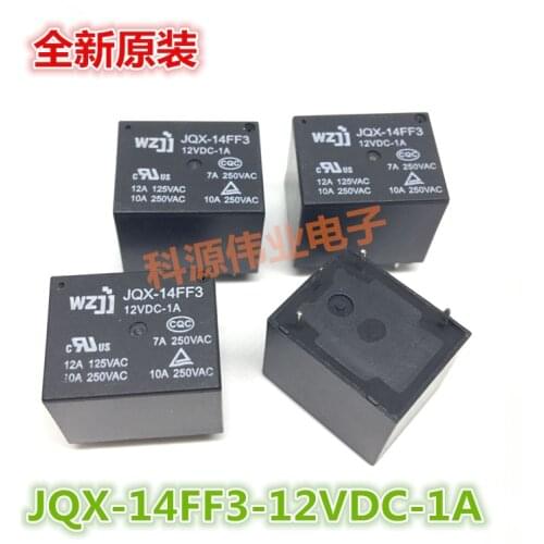 JQX-14FF3-12VDC-1A 4PIN Relay