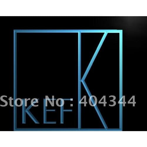 LL039- KEF Home Audio Theater LED Neon Light Sign home decor crafts