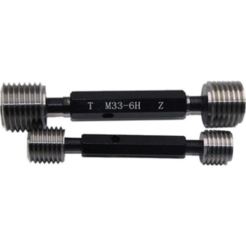 M50x1.5 high precision thread plug gauge metric plain plug gage go nogo