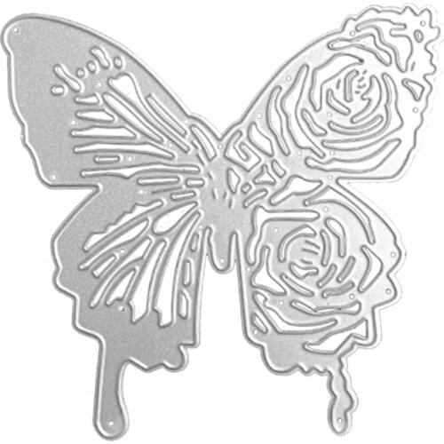 Butterfly Metal Cutting Dies Stencil DIY Scrapbooking Album Paper Card Template Mold Embossing Craft Decoration N0PA