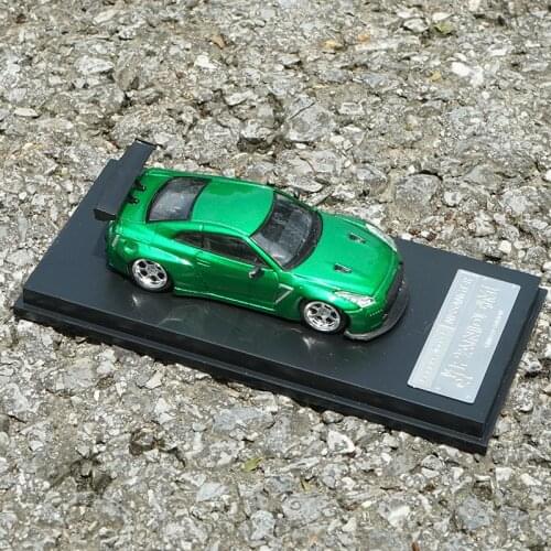 Diecast 1:64 Scale Nissan Ares GTR Simulation Alloy Car Model Sports Vehicle Toys Collection Souvenir Ornaments Display Toys car