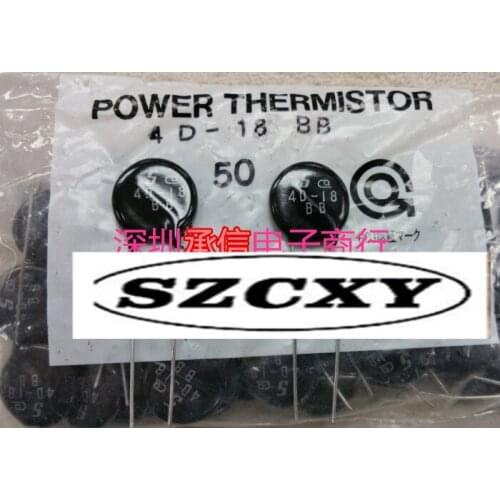 New and original 50PCS NTC 4D-18 The diameter of negative temperature thermistor is 18MM