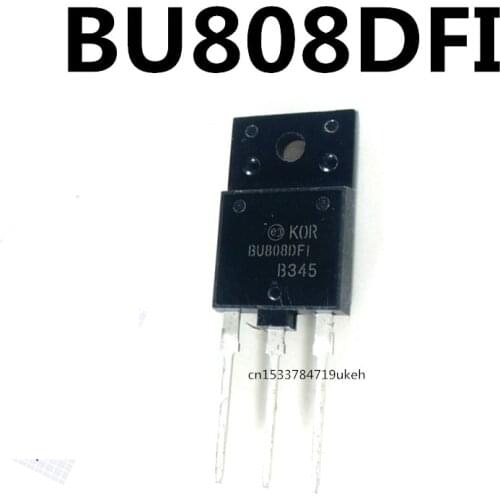 Original 5pcs/ BU808DFI TO-3PF 1400V 8A